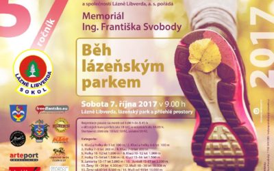 Běh lázeňským parkem 2017 – Memoriál Ing. Františka Svobody