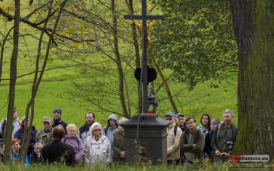 Pomník obětem sedmileté války v Luhu obnoven a požehnán / Fotogalerie