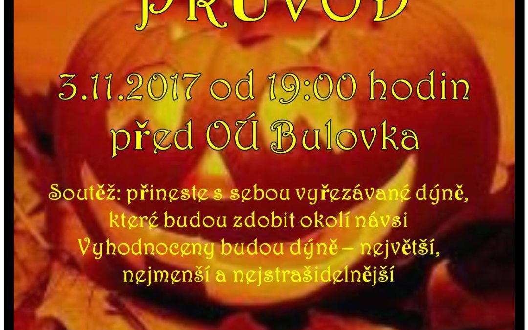 Lampionový průvod v Bulovce