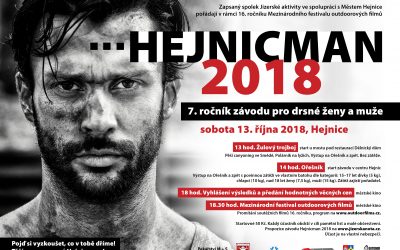 Hejnicman 2018 a přehlídka nejlepších outdoorových filmů v Hejnicích a ve Frýdlantě