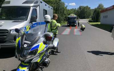 Policisté již v terénu s novým Mercedesem Sprinter