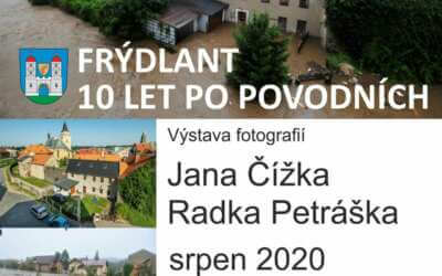 Výročí deseti let od ničivých povodní připomene ve Frýdlantu bohoslužba i výstava