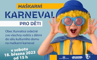 Maškarní karneval pro děti v Kunraticích