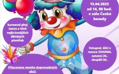 Dětský maškarní karneval v Raspenavě