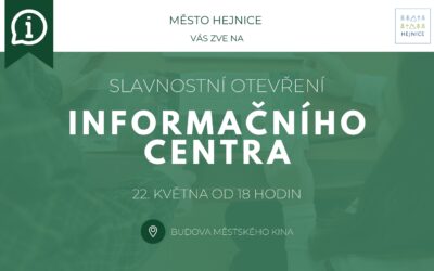 Otevření nového turistického informačního centra v Hejnicích