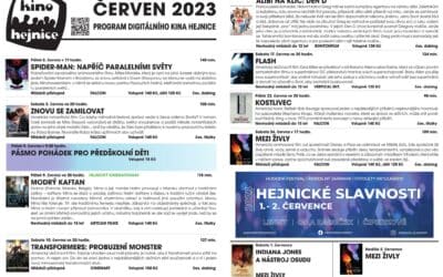 Program Kina Hejnice na měsíc červen 2023