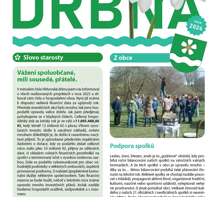 Višňovská drbna / Únor 2024