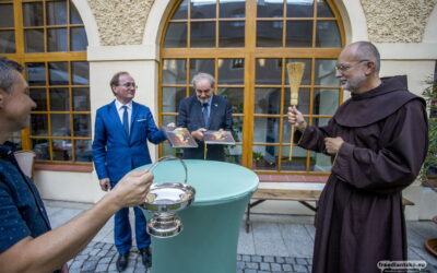 Představení a požehnání nové publikace Život světce na lunetách hejnického kláštera / Fotoreportáž